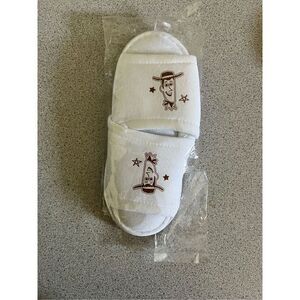 Tokyo Disney Resort Toy Story Hotel Spa Slippers Woody Toy Story New